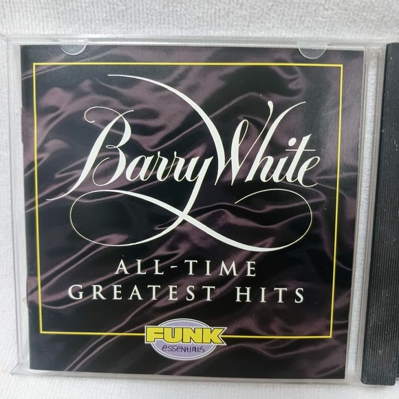 Barry White All Time Greatest Hits CD PARTY Music FUN Romantic SOUL R&B 1994 - Picture 1 of 7
